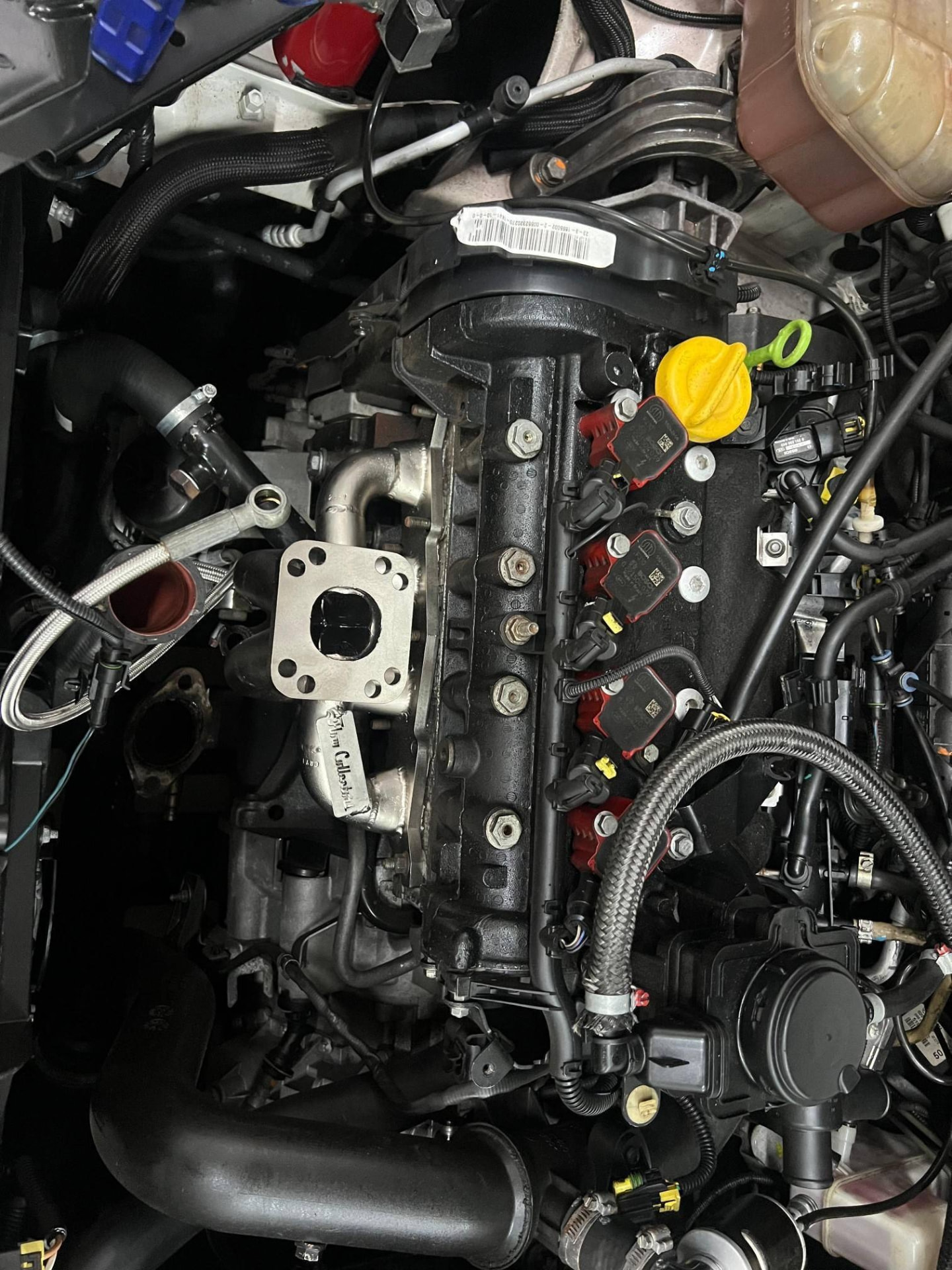 Motor turbo preparado pela SIRONI´S MOTORSPORT